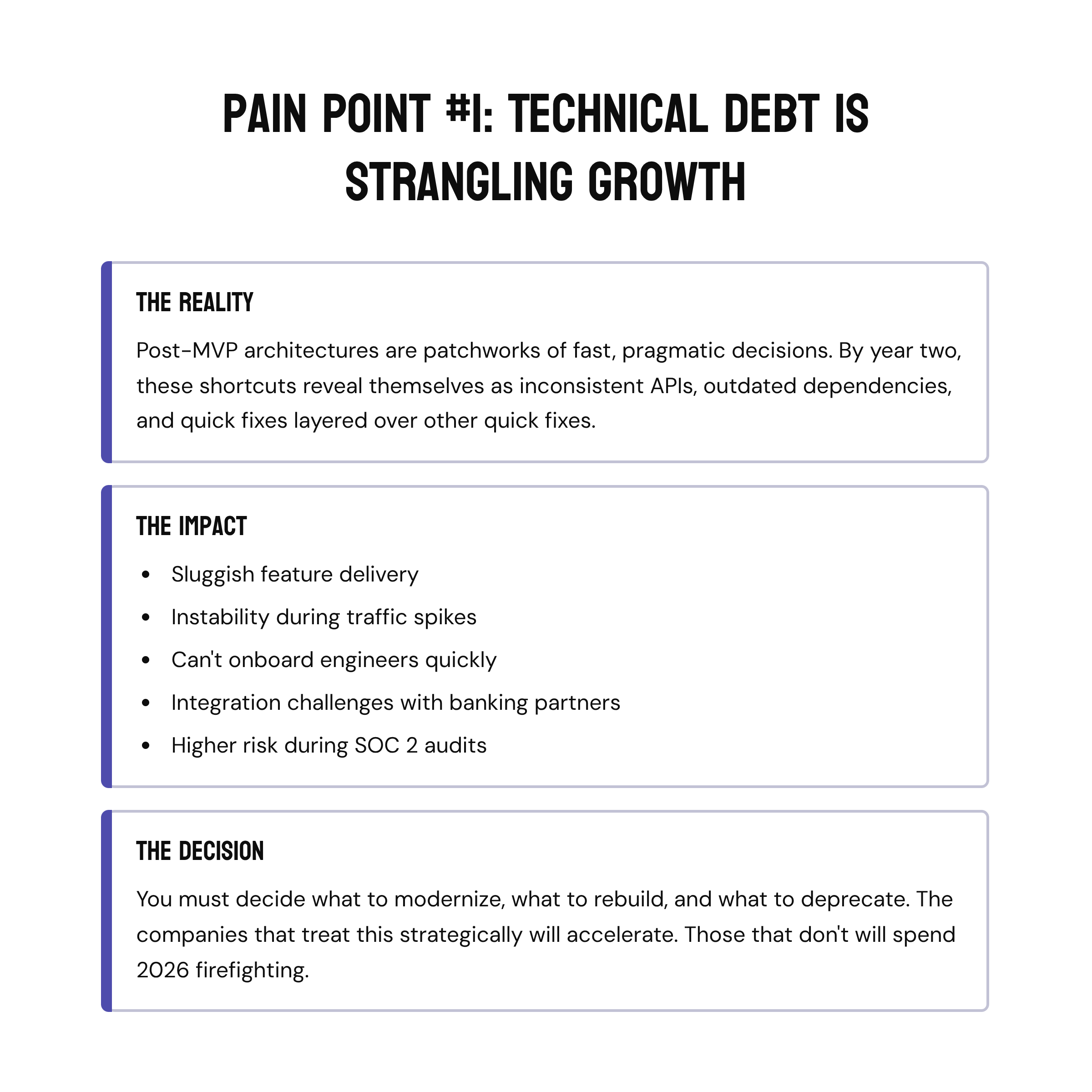 2026 Is Coming. Your Startup Tech Stack Isn’t Ready.