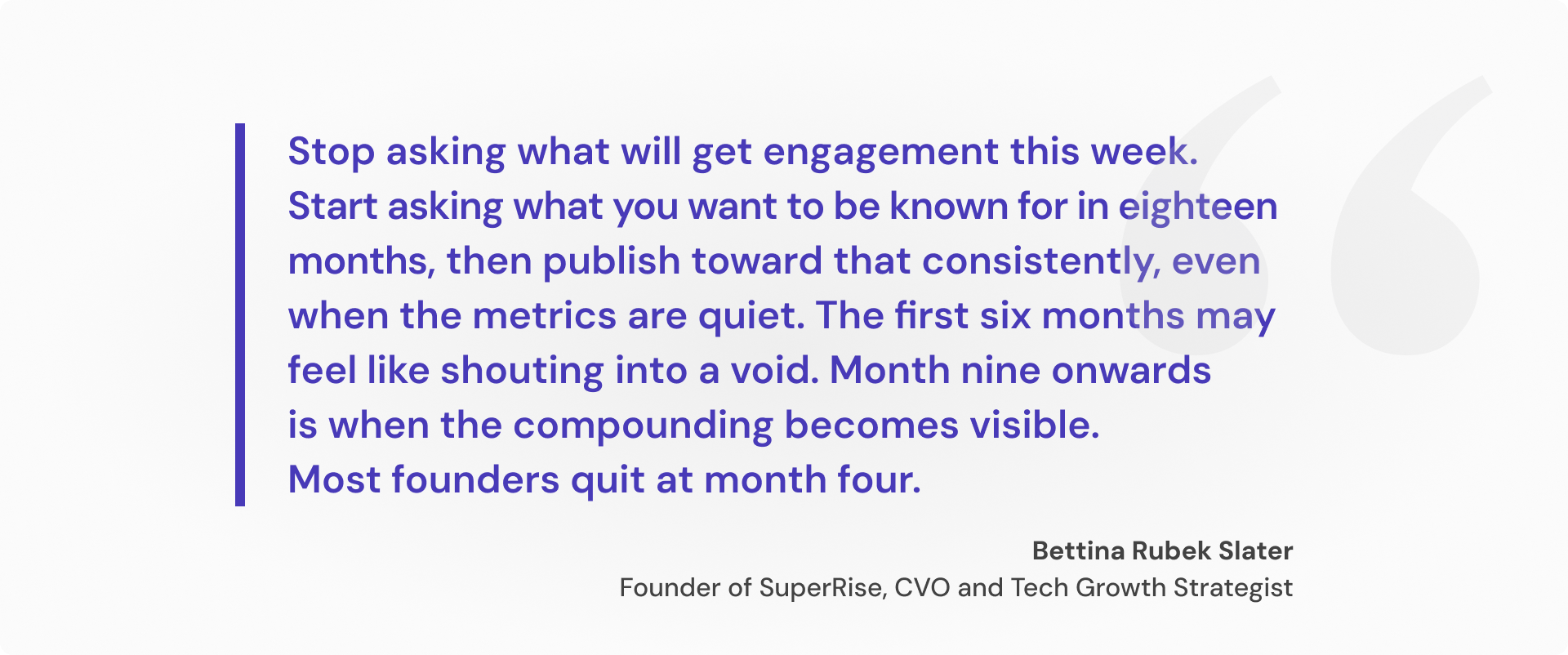 The Fortnight That Could Save Your Startup: Interview with Bettina Slater