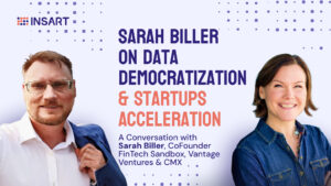 Nonprofits for FinTech: Sarah Biller on Data Democratization & Startups Acceleration Sarah Biller